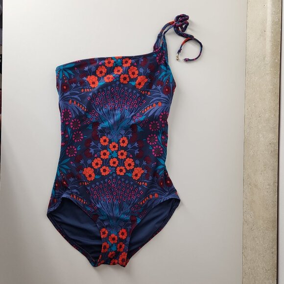 Marc By Marc Jacobs Other - Marc Jacobs Maddy Botanical Floral One Shoulder One Piece Swimsuit XS